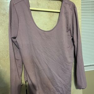 Workout long sleeve shirt